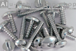 Aluminium Bolts | Silver | ST4.2 | ~DIN 7981 | Pan Head...