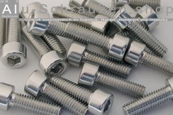 Aluminium Bolts | Silver | M8 | DIN 912 | Cap Head Silver M8x40 (CNC)