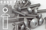 Aluminium Bolts | Plain | M5 | ~ISO 7380 | Button Head M5x20 (CNC)