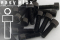 Alu Schrauben | Schwarz | M10 | DIN 912 | Zylinderkopf M10x40 (CNC)