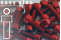 Aluminium Bolts | Red | M8 | DIN 912 | Cap Head Red M8x20 (CNC)