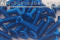 Aluminium Bolts | Blue | M8 | DIN 7991 | Countersunk
